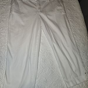 Jonathan Ross Intro Jeans Women Size 8P White Comfort Waist Stretch Beach #240